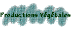 Productions Vgtales